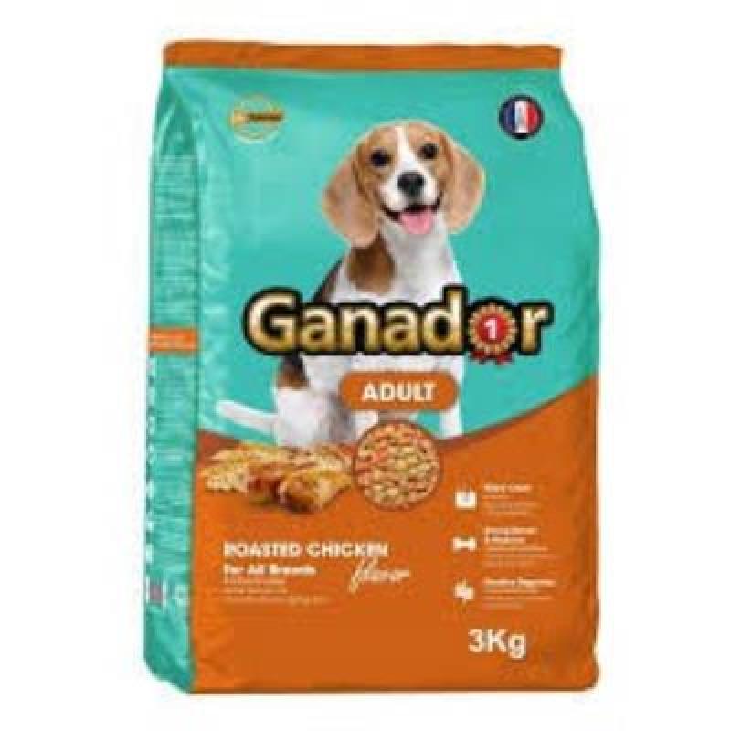 Thức ăn cho chó trưởng thành Ganador vị gà nướng Adult Roasted Chicken Flavor 3kg