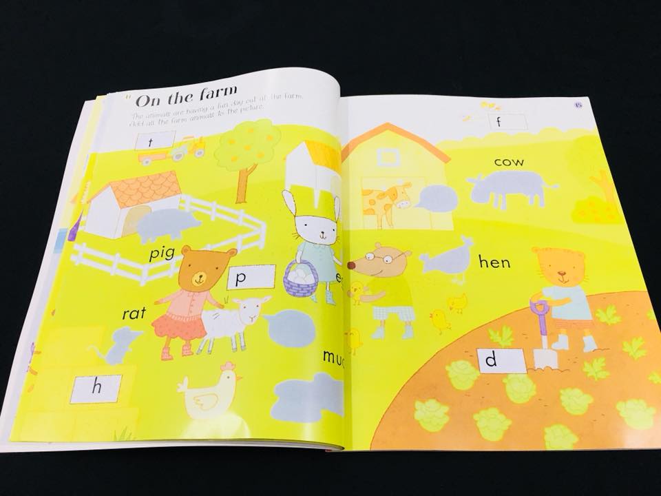 Usborne Sticker Book - First words