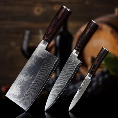 BỘ 3 DAO - DAO NHẬT - DAO BẾP HÀNG XỊN MÃ FDT2.