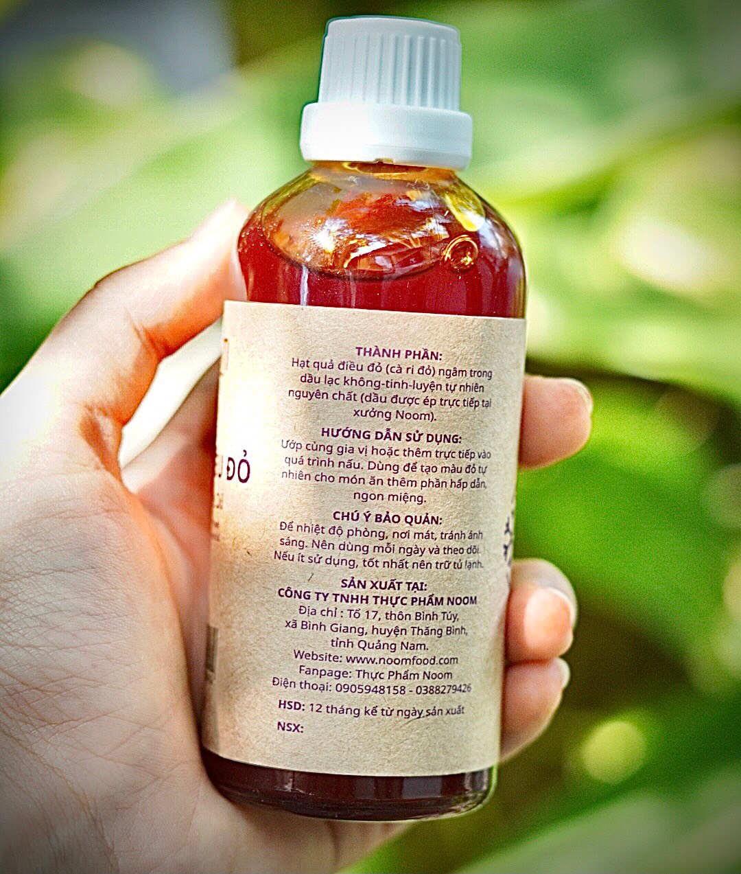 Dầu Điều Đỏ 100ml - Noom