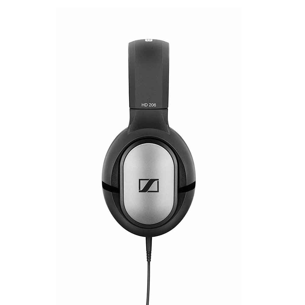 Tai Nghe Chụp Tai Sennheiser Hd 206 Màu Đen/ Bạc