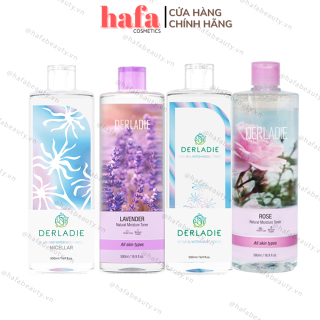 Nước Tẩy Trang Nước Hoa Hồng DERLADIE 500ml (Cleansing Water - Witch Hazel, Rose, Lavender) thumbnail