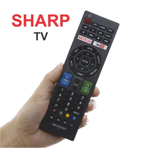 Điều khiển TV SHARP Smart mới (Hộp zin)