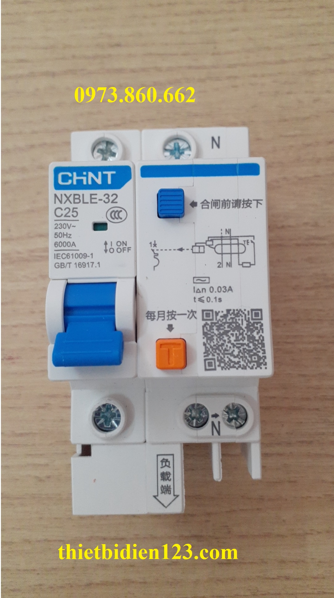 APTOMAT chống rò,chống giật 1P+N 16A~63A