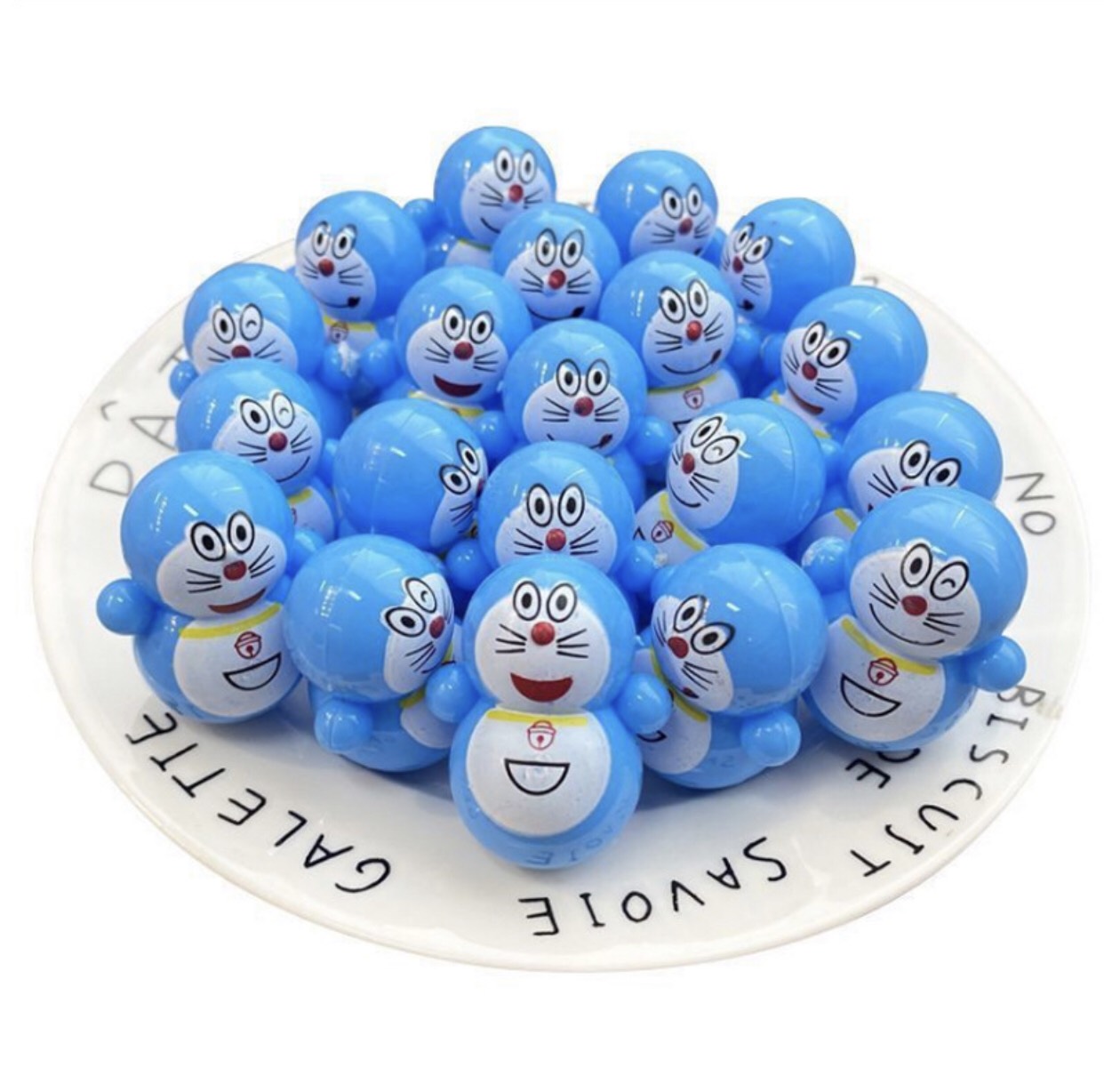 Combo 10 con lật đật mini squid game, lật đật doremon cho bé và nhiều mẫu vui nhộn
