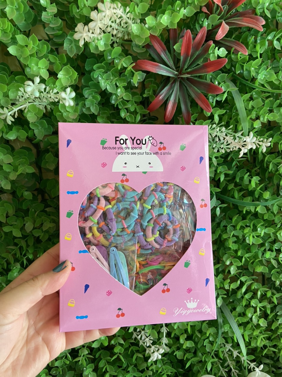 Bộ kẹp tóc cho bé gái nhiều chi tiết