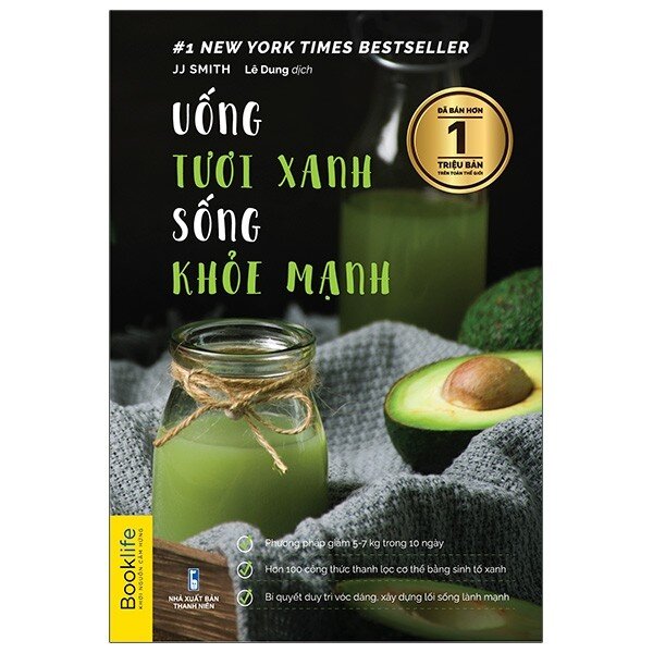 Sách - uống tươi xanh, sống khỏe mạnh