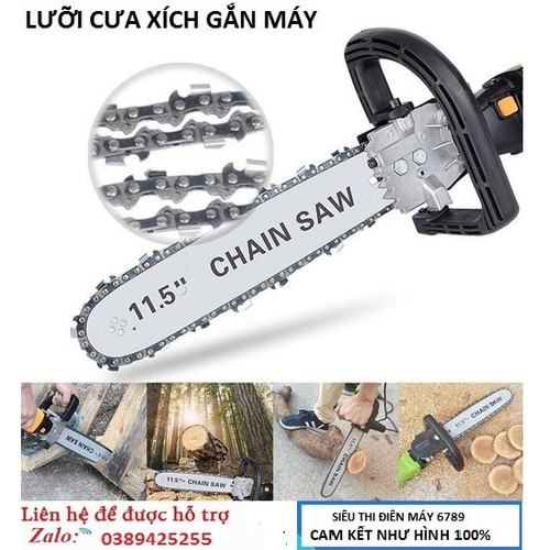 Lưỡi cưa xích gắn máy cầm tay