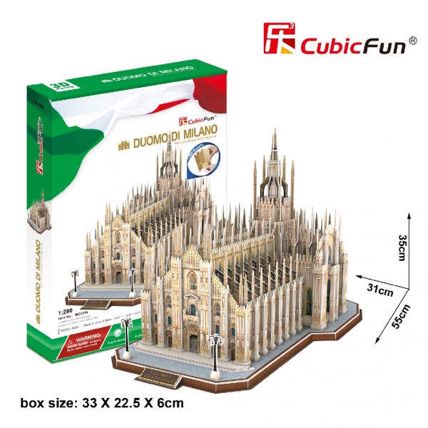 Mô hình giấy 3D CubicFun - Duomo Di Milano (Ý) - MC210h