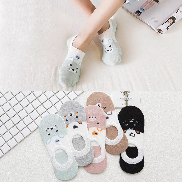 Combo 5 vớ lười họa tiết 65k