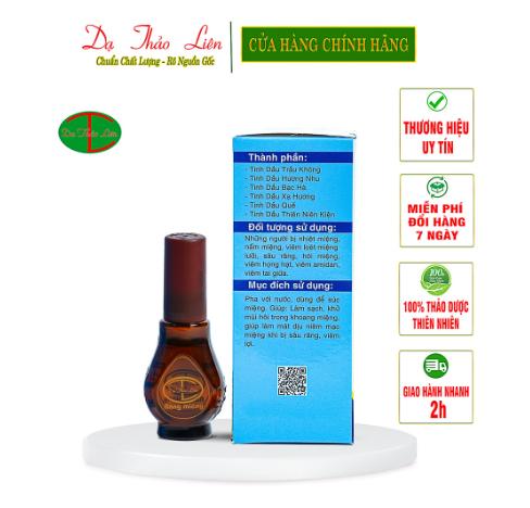 [CHÍNH HÃNG] Tinh Dầu Răng Miệng Dạ Thảo Liên - Khắc Phục Những Vấn Đề Về Răng Miệng