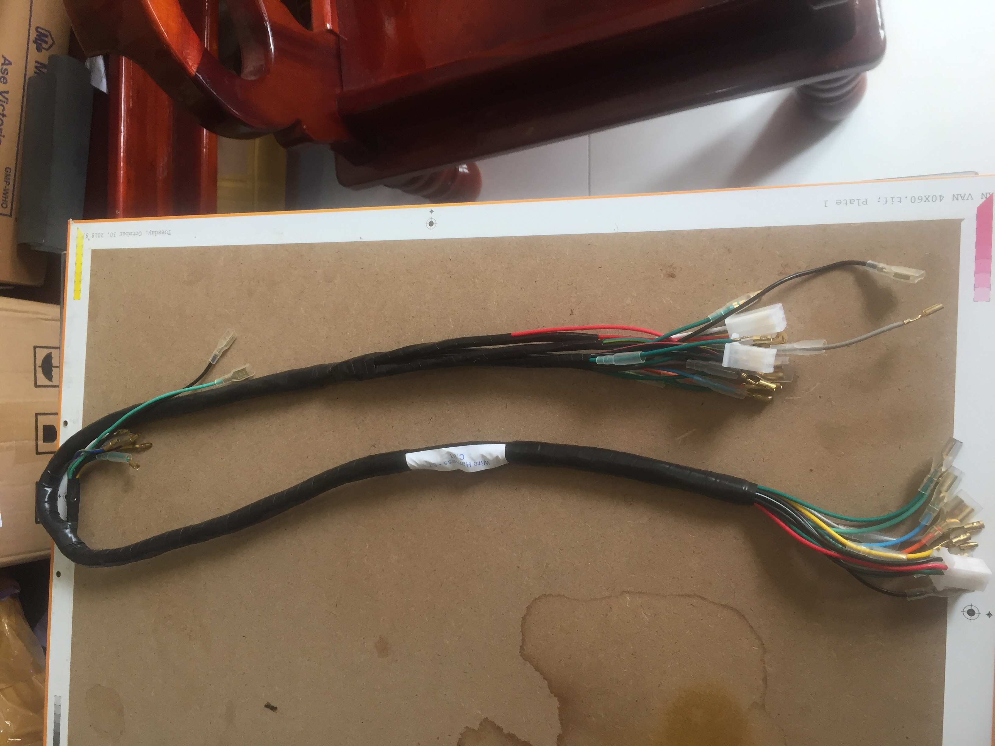 bộ dây điện sườn cho cub 81-86...Ic