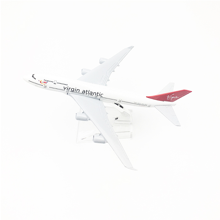 Mô hình máy bay tĩnh Virgin Atlantic B737 16cm