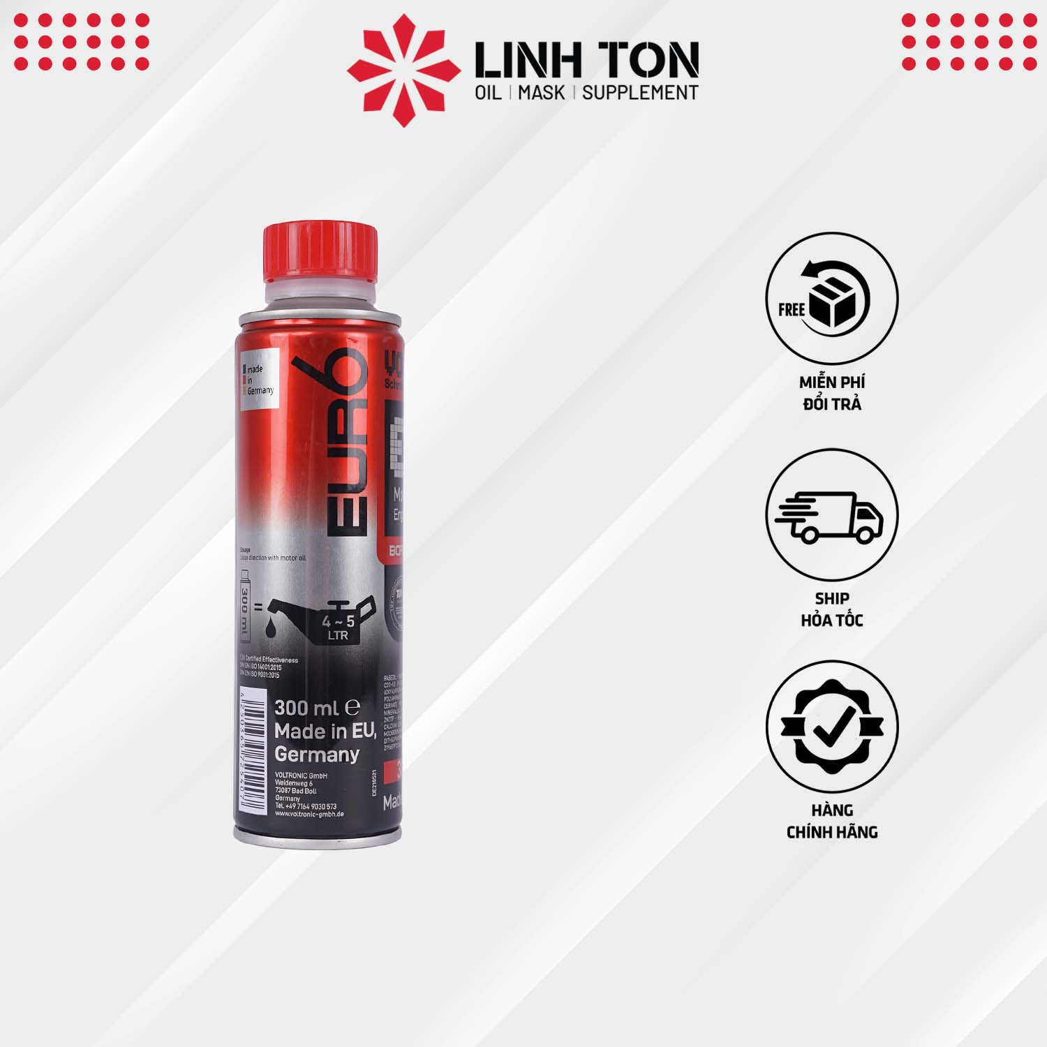 Phụ gia phủ sứ Voltronic E59 Motor-Schutz Engine Protector (Ceramic)