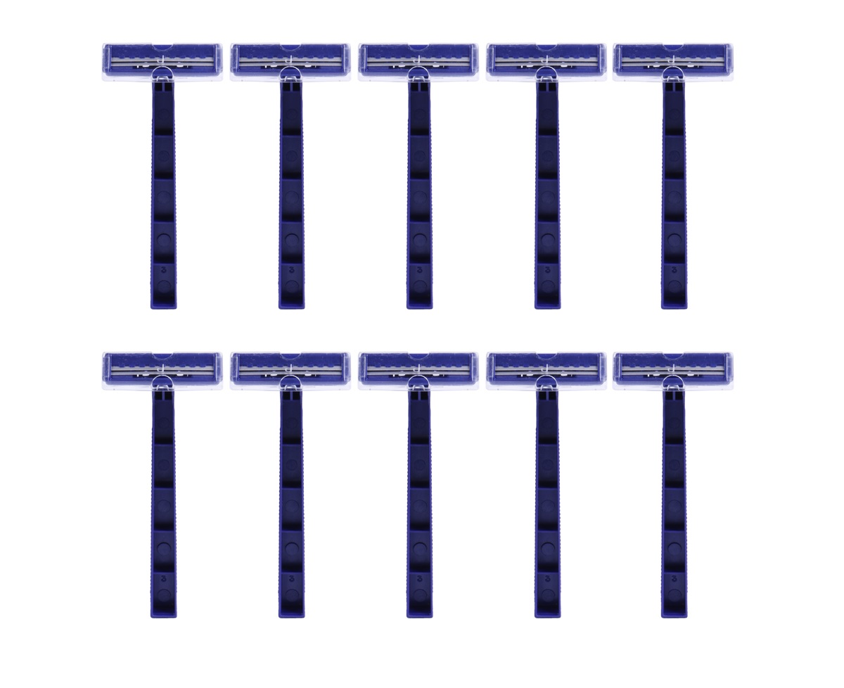 2 GÓI DAO CẠO RÂU 2 LƯỠI (10 CÁI/GÓI) UNCLE BILLS AG0028
