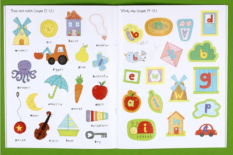 Usborne Sticker Book - Alphabet