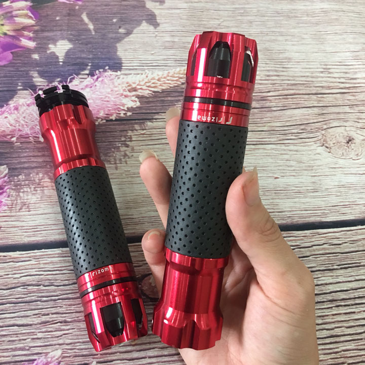 Bao tay gù xoay Rizoma màu Đỏ thay thế tay lái zin xe máy cực chất
