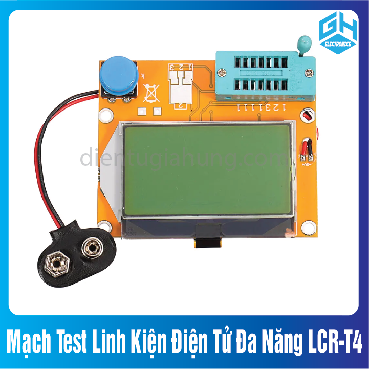 Mạch Test Linh Kiện Điện Tử Đa Năng LCR-T4