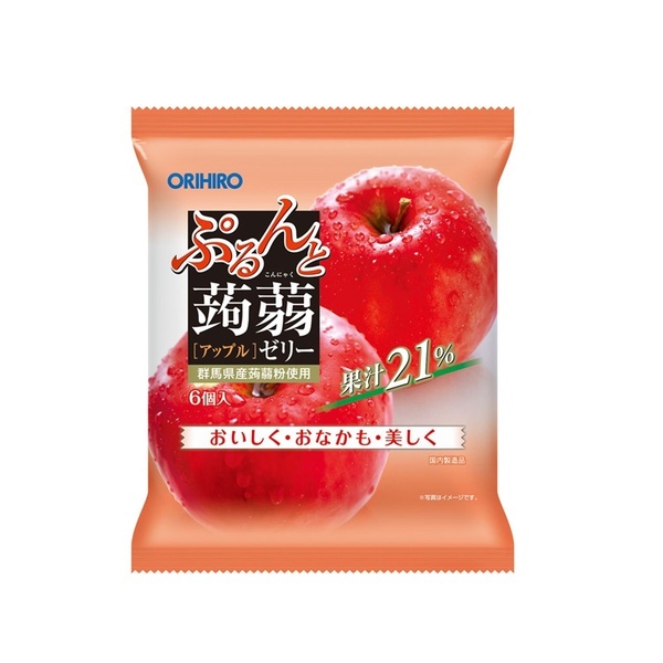 Thạch táo đỏ Nhật Orihiro 120g