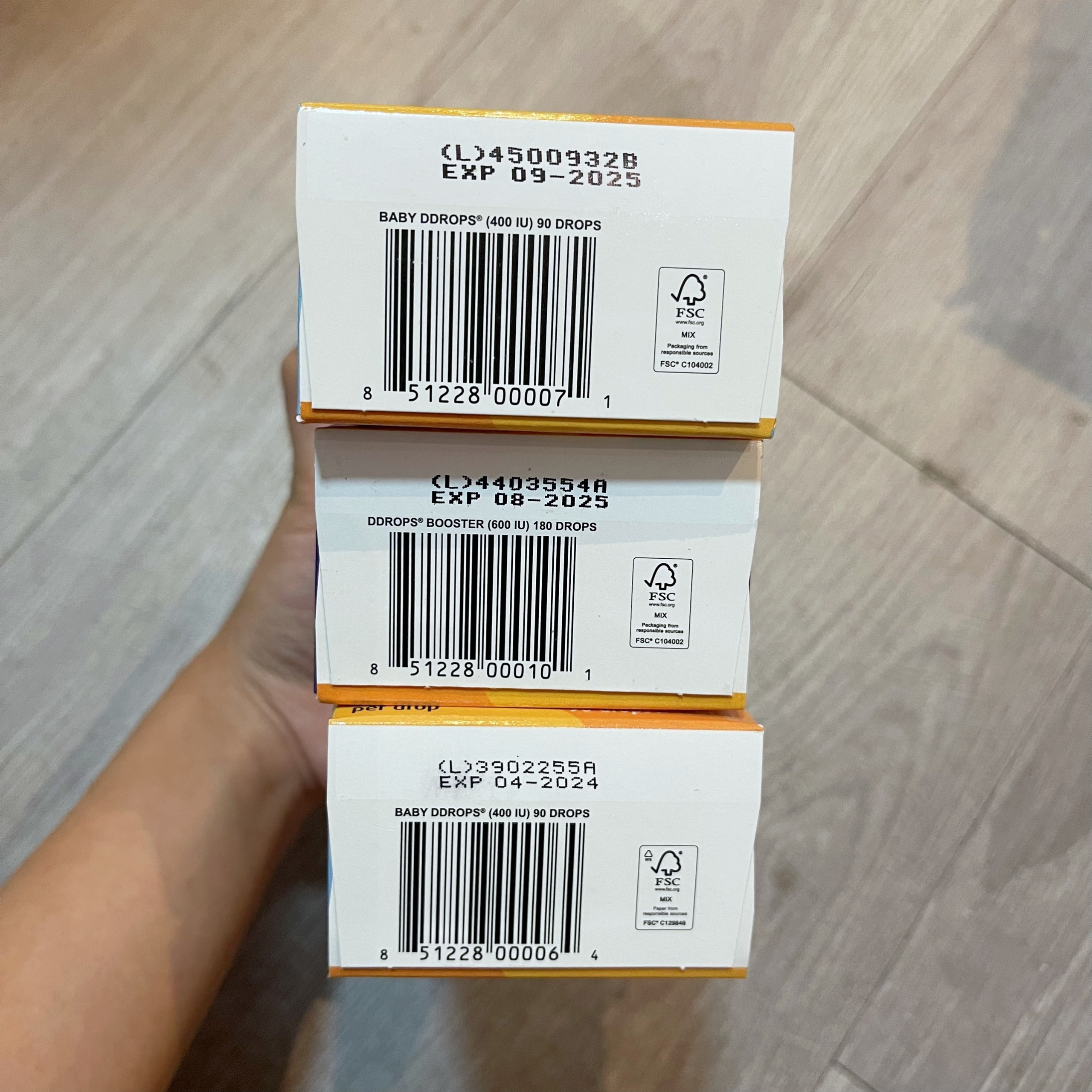 [HCM]Vitamin D3 Baby Ddrops Mỹ 90 giọt