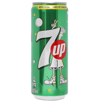 [ Tặng Xấp Bao Lì Xì ] Thùng 7up 24 Lon X 320ml