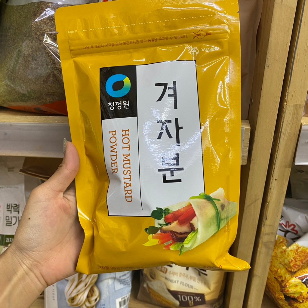 Bột Mù Tạt Vàng Daesang Hàn Quốc Gói 200G