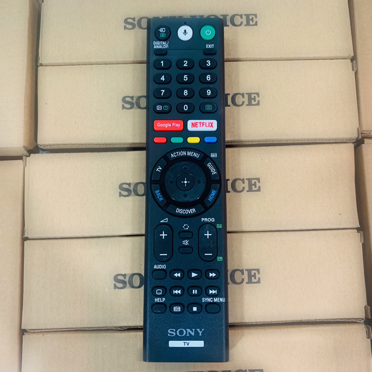Remote tv sony giọng nói tx200p chính hãng sử dụng cho các dong tivi sony micro