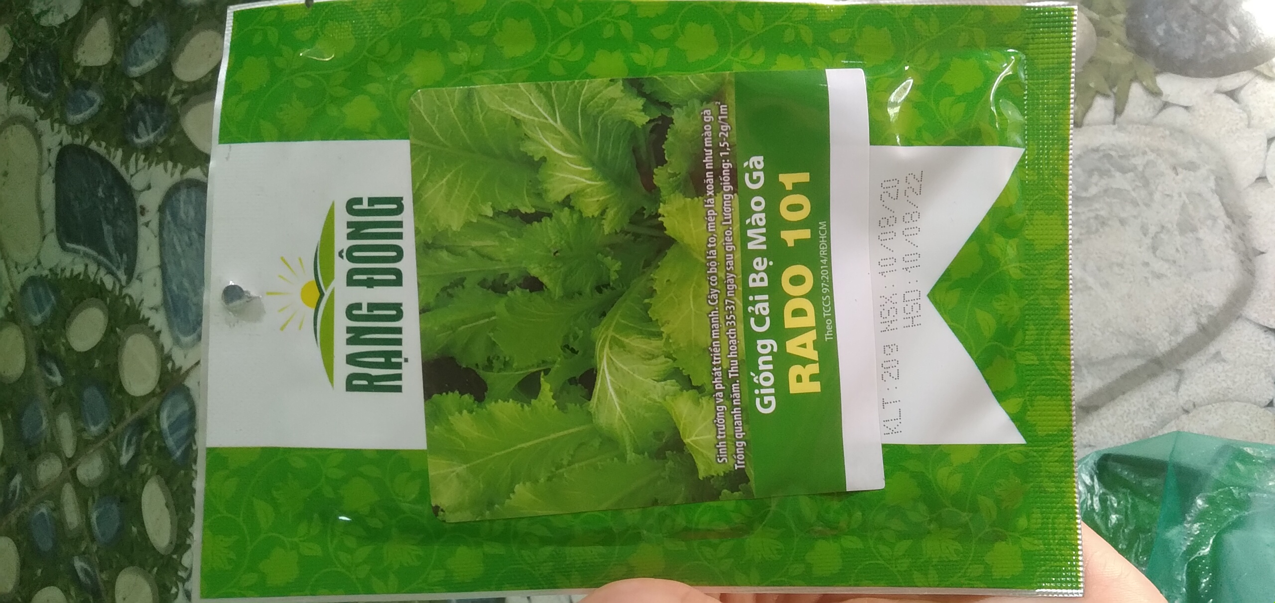 [HCM]Hạt giống cải mào gà ( bẹ xanh lớn)