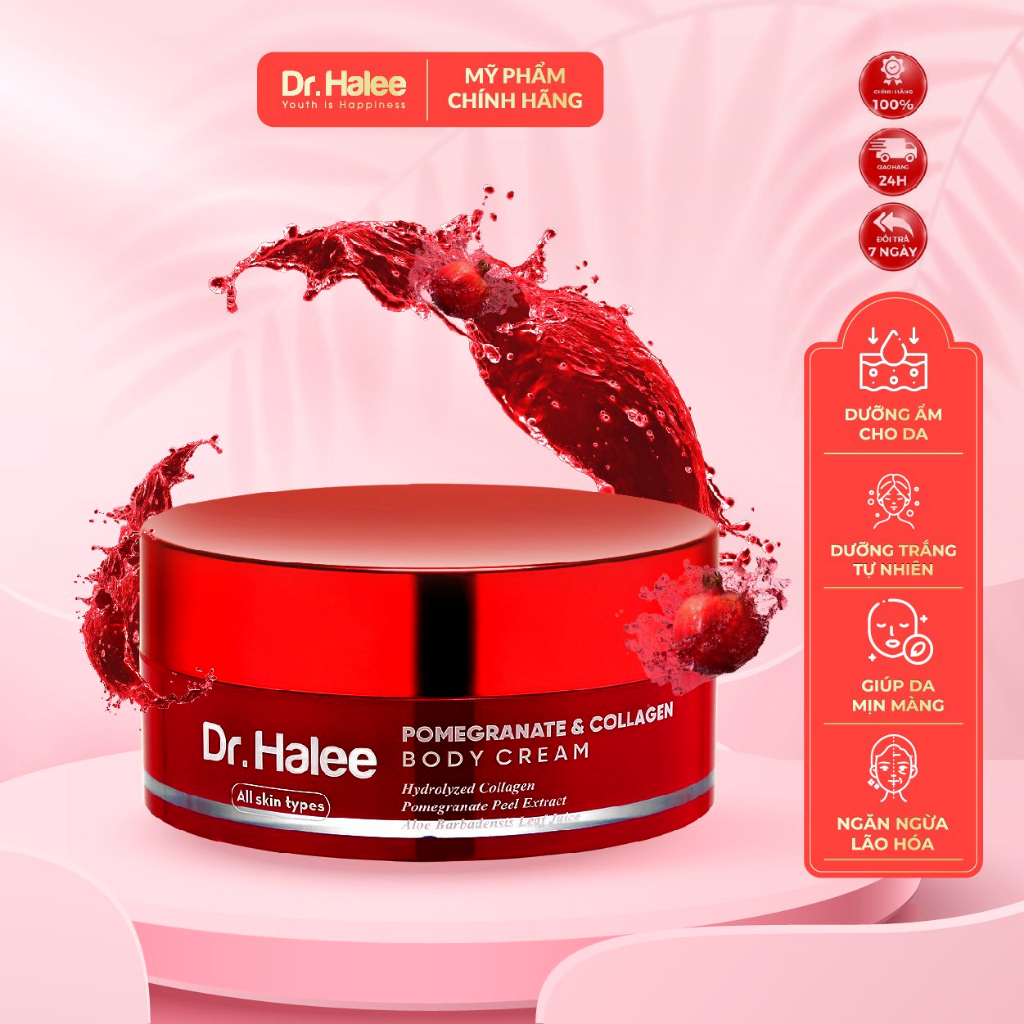 Bộ sản phẩm dưỡng Body Dr.Halee