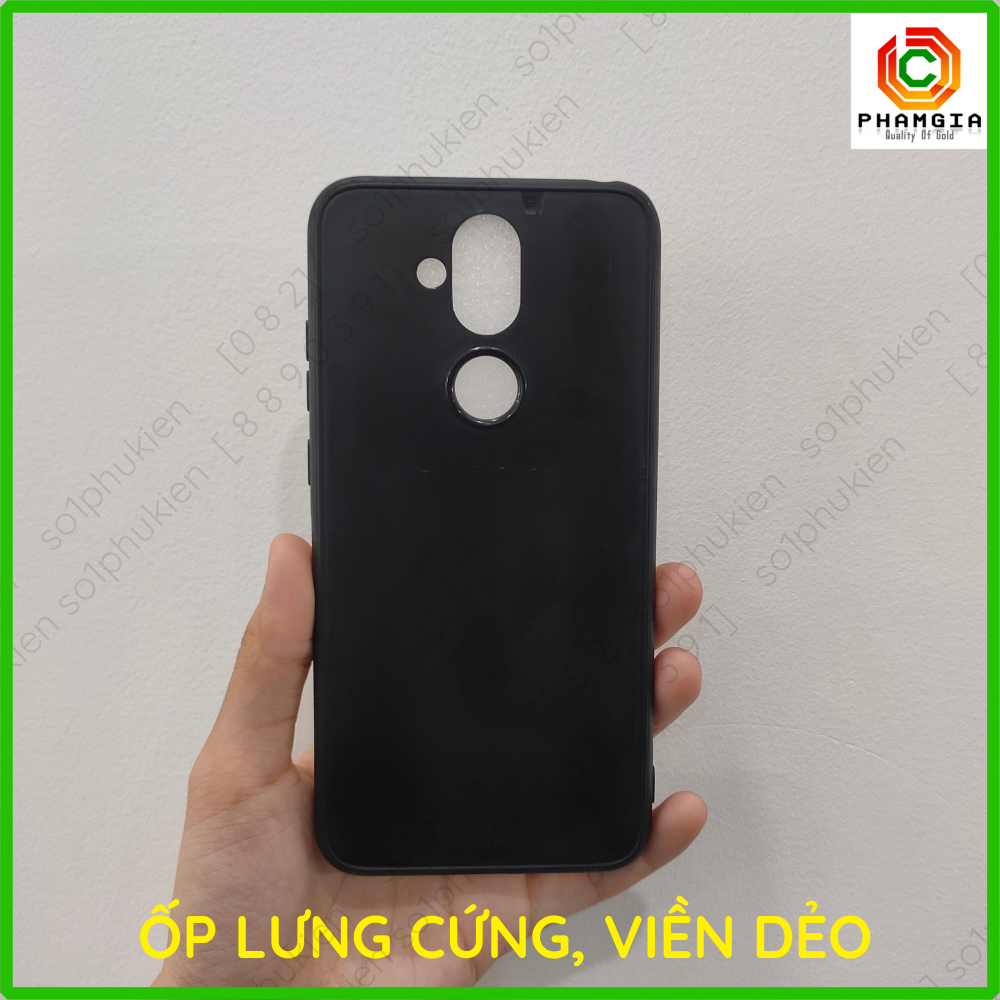 Ốp lưng Nokia 8.1 dẻo đen, dẻo trong cao cấp