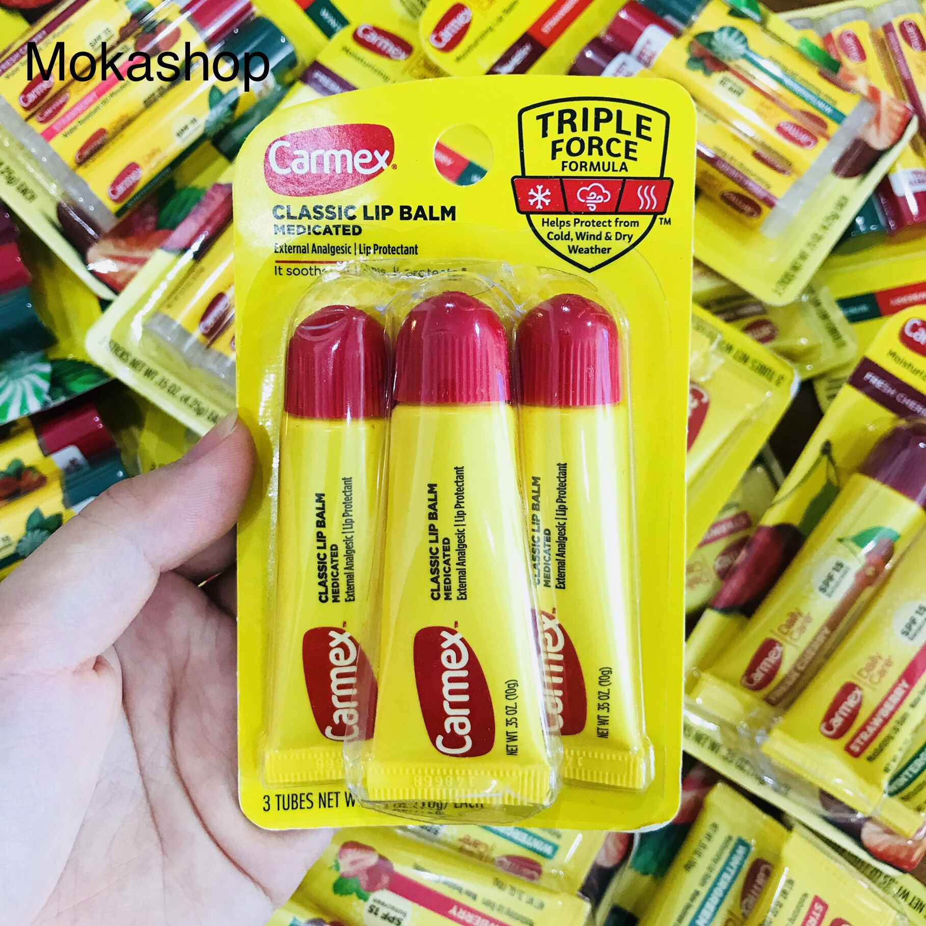 (Bill USA) Son dưỡng môi Carmex lip balm