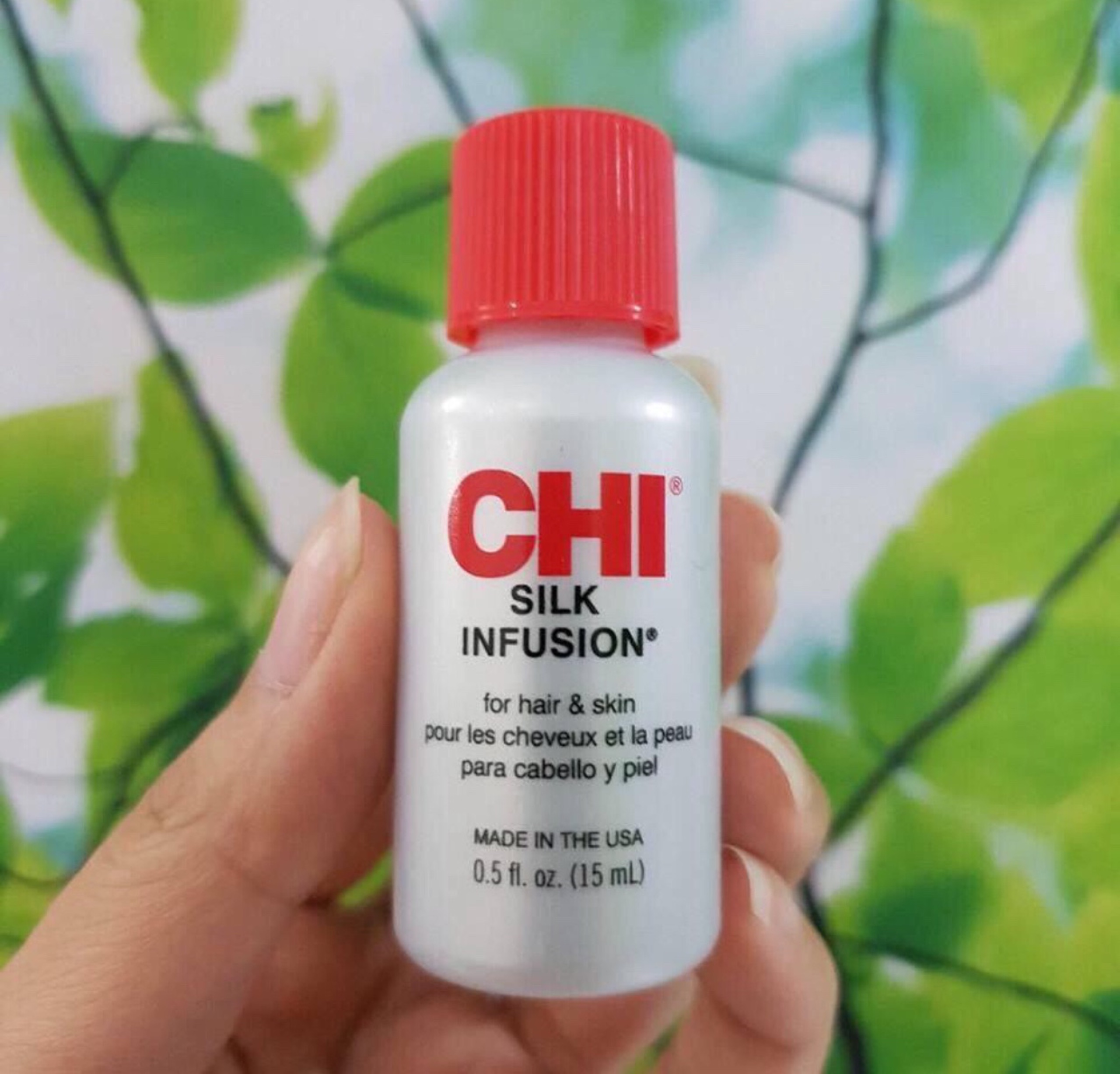 [HCM]Tinh dầu dưỡng tóc CHI SILK INFUSION nhỏ 15ml