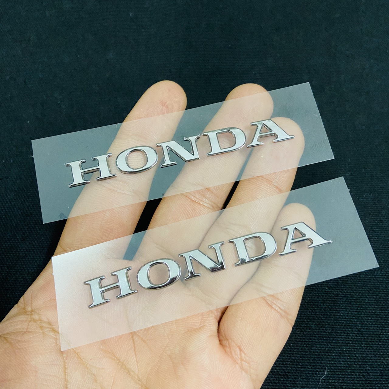 Tem chữ honda,tem logo honda nổi dán cho các dòng xe honda cao cấp