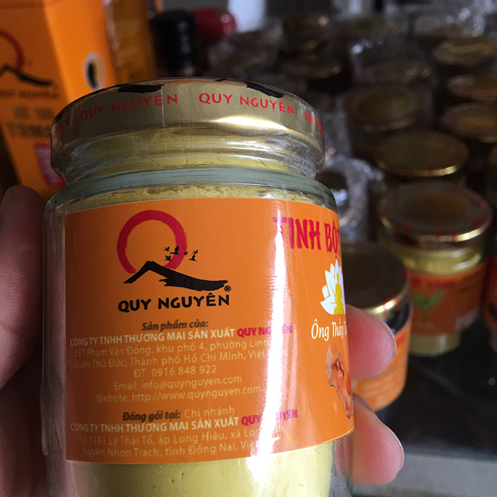 Tinh Bột Nghệ Vàng Quy Nguyên 100gram