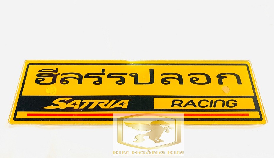 Bảng tên Thái gắn Satria Siêu Rẻ bền đẹp