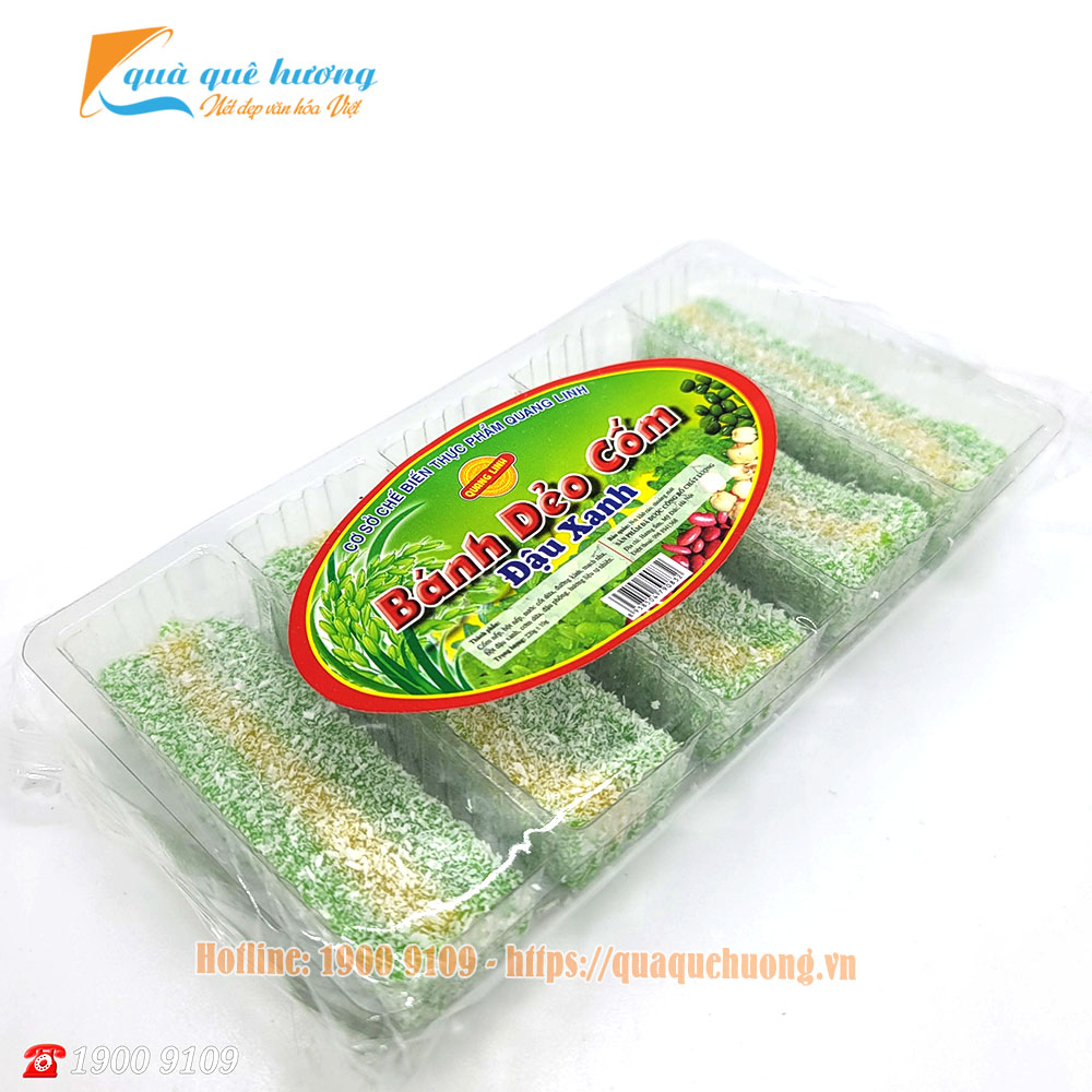 Bánh dẻo Cốm đậu xanh 250g
