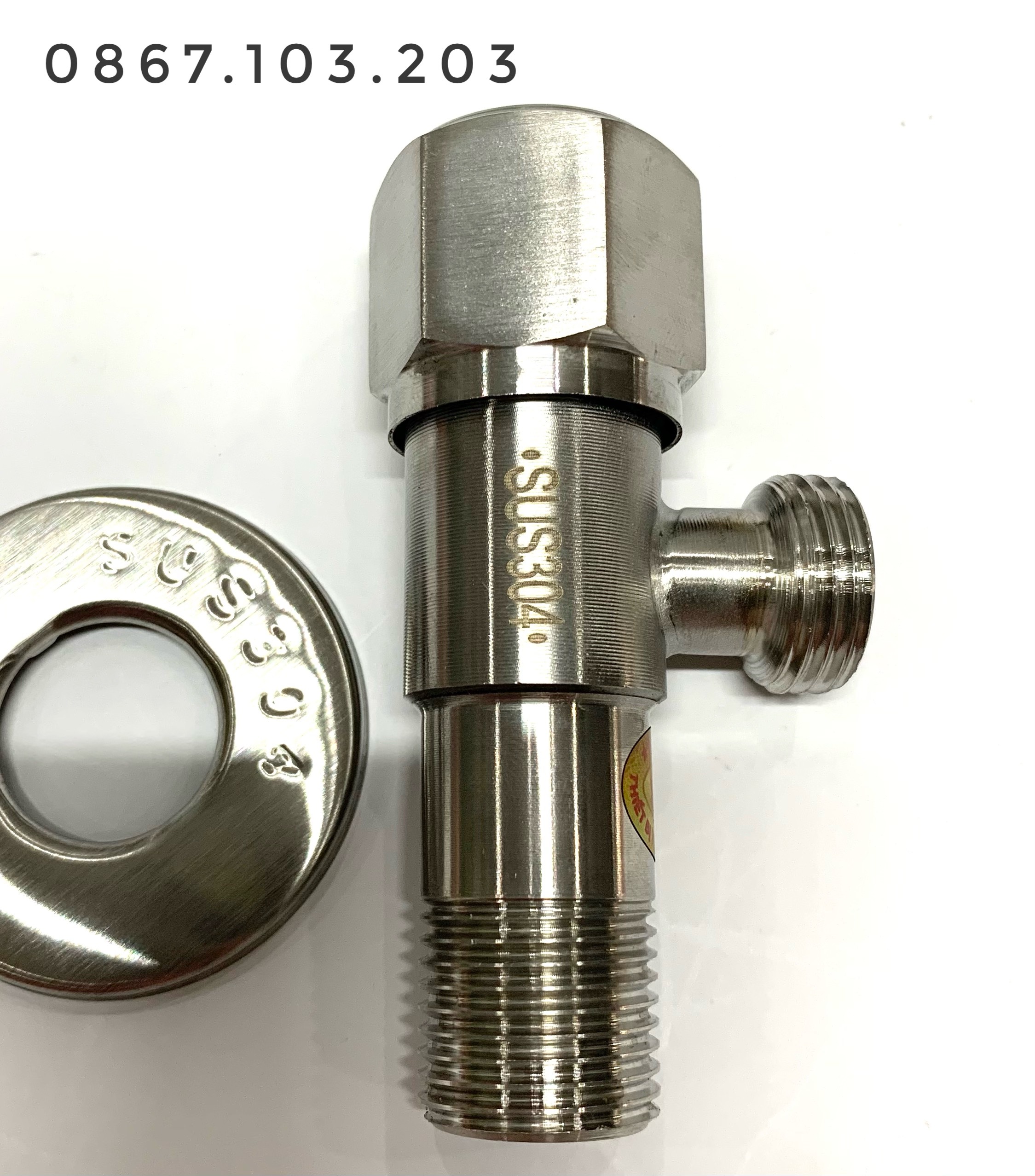 Van F Giảm Áp Chia Nước 2 Ngã Inox Sus 304