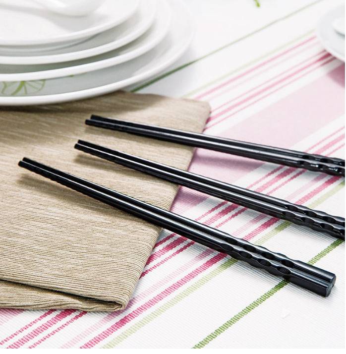 Bộ 10 đôi đũa đen Melamine
