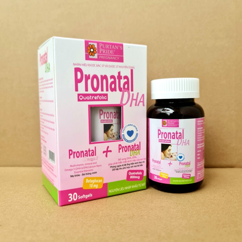 Pronatal DHA bổ sung vitamin khoáng chất cho mẹ bầu nhập khẩu