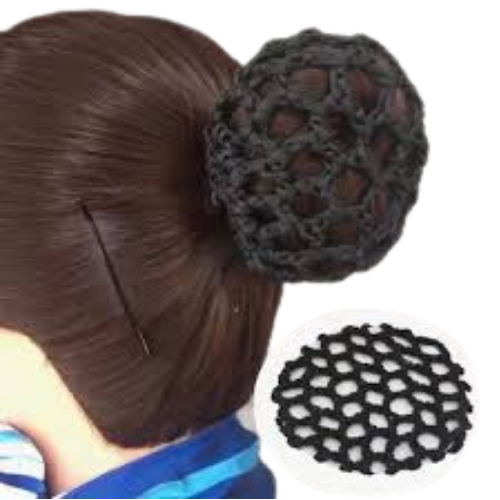 Búi tóc lưới trơn công sở