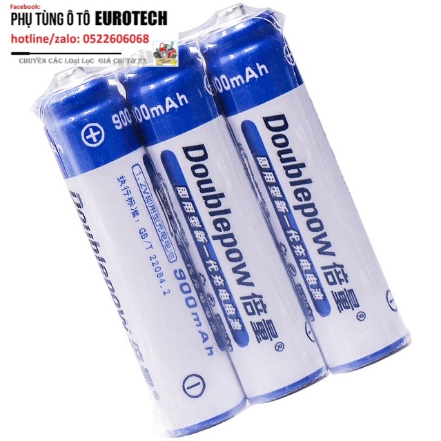 Pin aa, pin aaa sạc lại- pin doublepow sạc lại