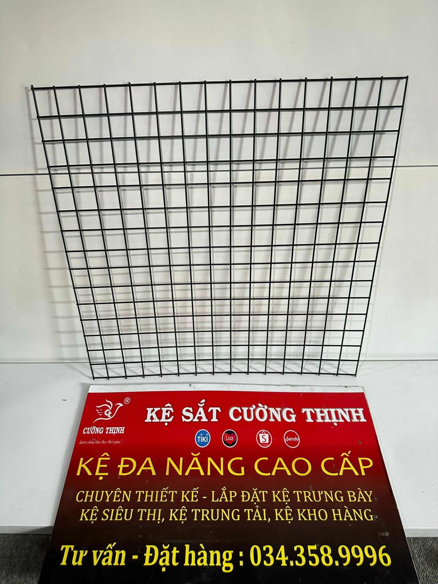Lưới treo phụ kiên (Kích thước 50cm x 50cm) Ô vuông 3cm, 5cm .