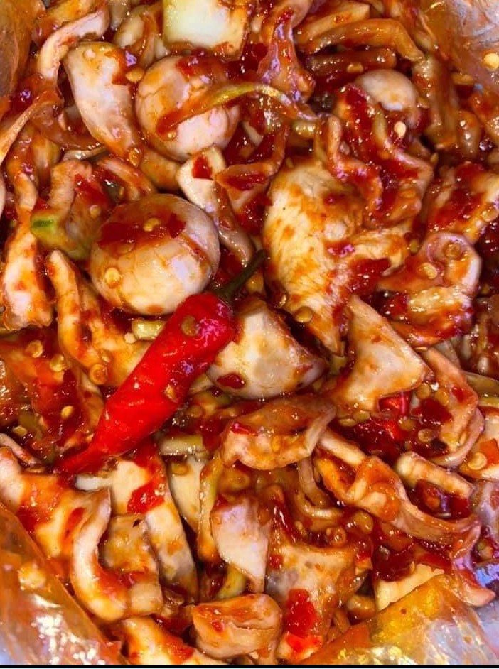 1Kg Mắm dưa Huế (đu đủ,cà) ngon giòn