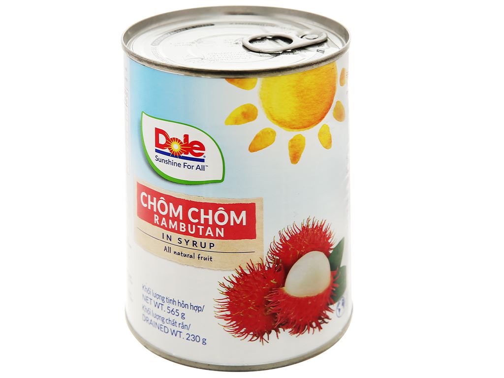 Chôm chôm ngâm Dole đóng lon - Lon 565g