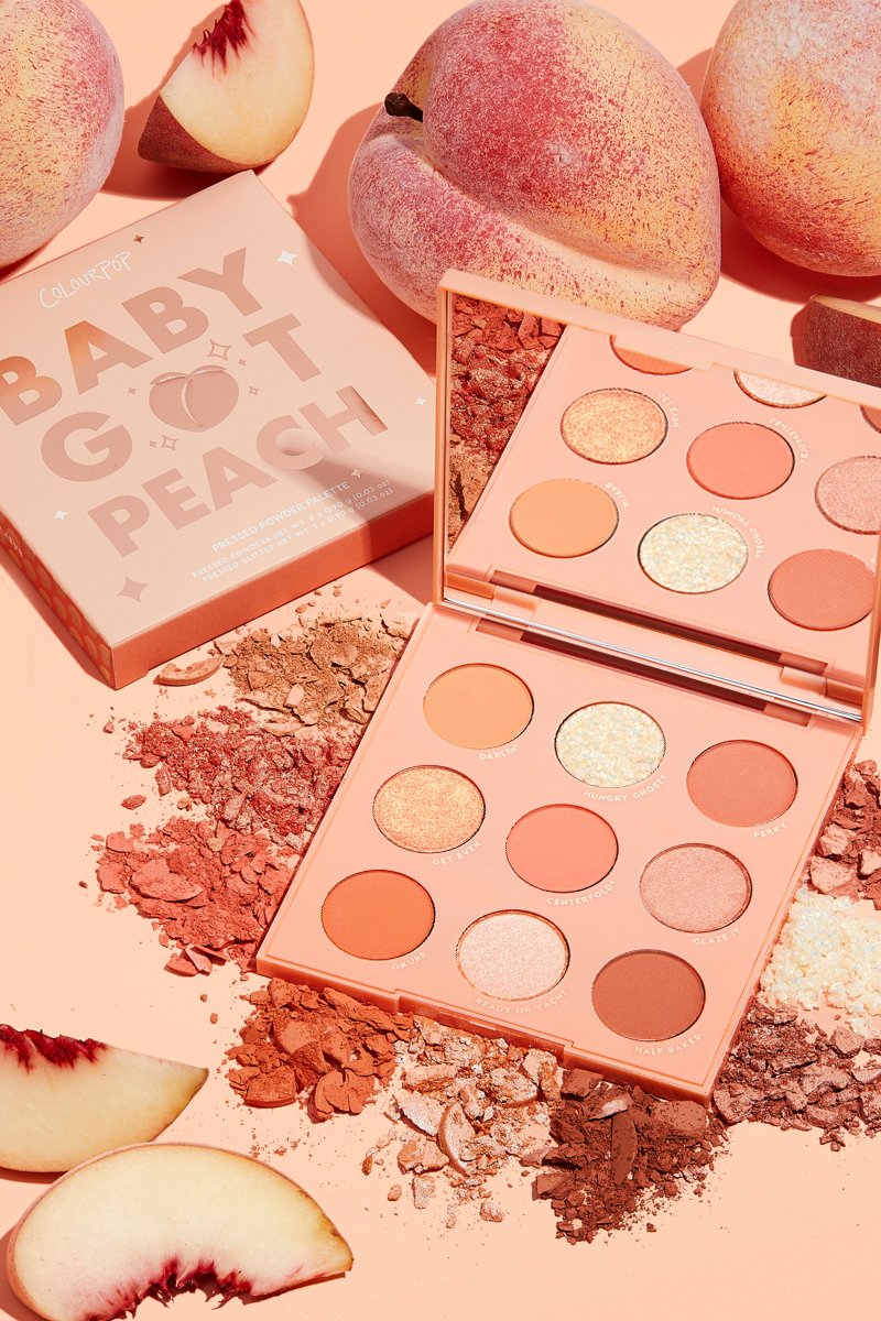 BẢNG PHẤN MẮT COLOURPOP BABY GOT PEACH-  HAPPY HOUSE