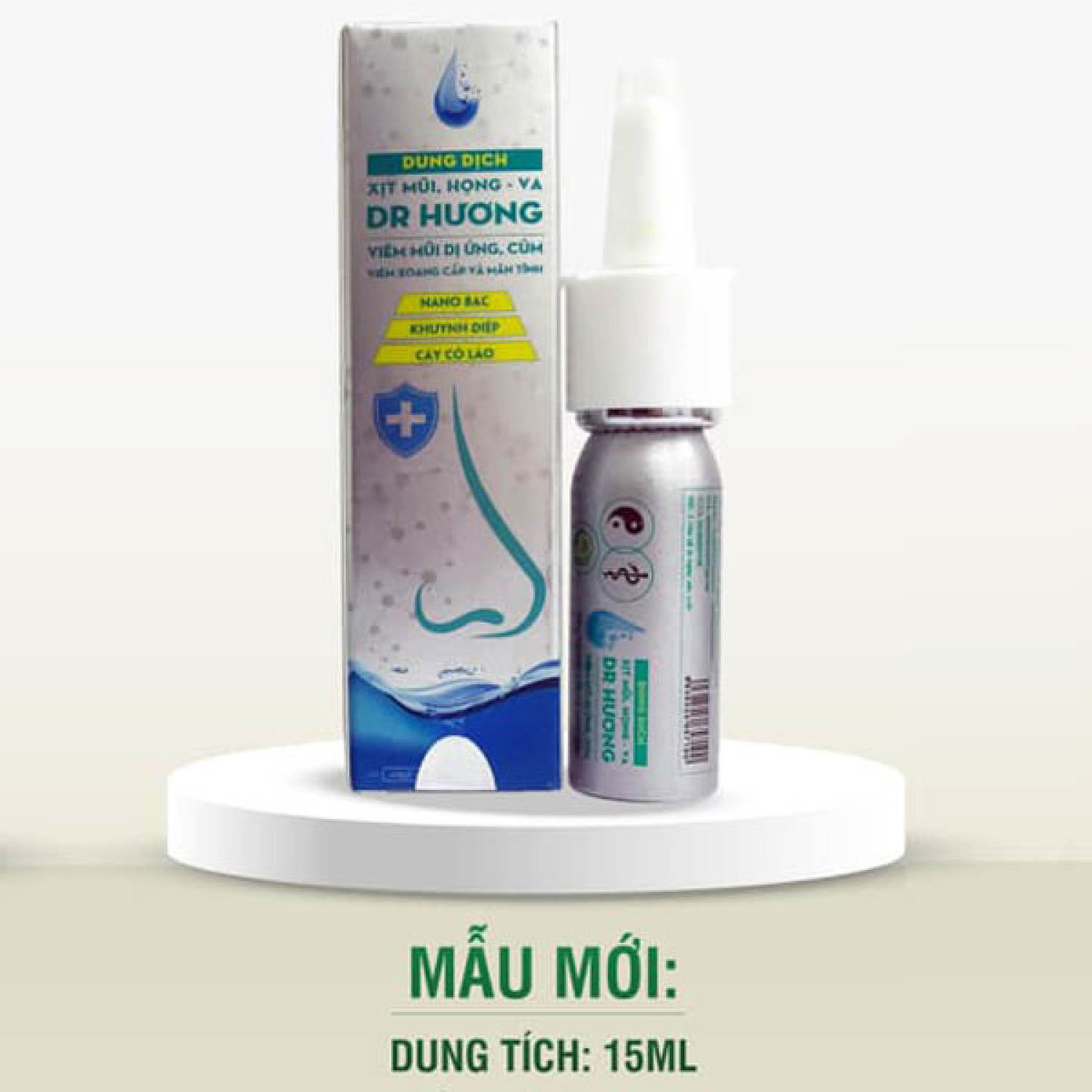 Dung dịch xịt mũi giảm viêm xoang viêm mũi dị ứng Thanh Mộc Hương Dr.Hương