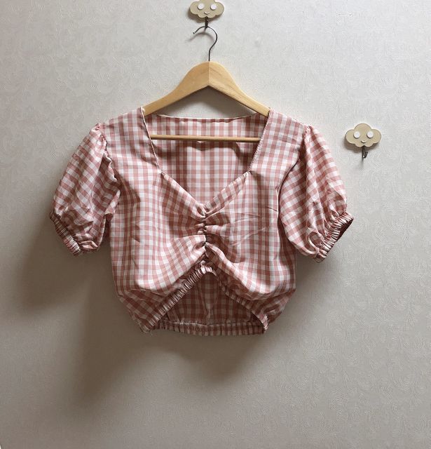 Áo croptop caro siêu hot ảnh thật 100%