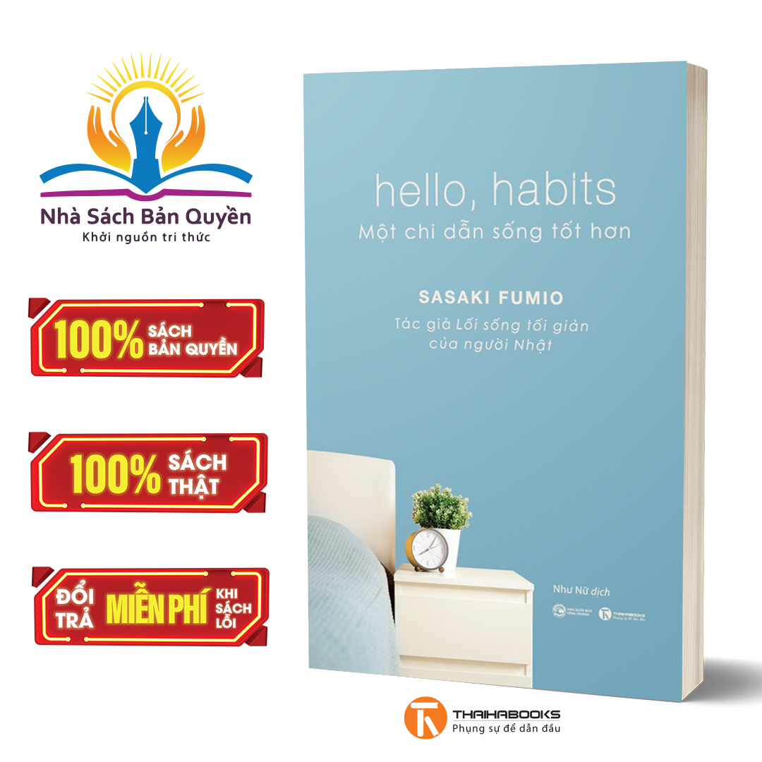 Sách - Hello, Habits – Một chỉ dẫn sống tốt hơn