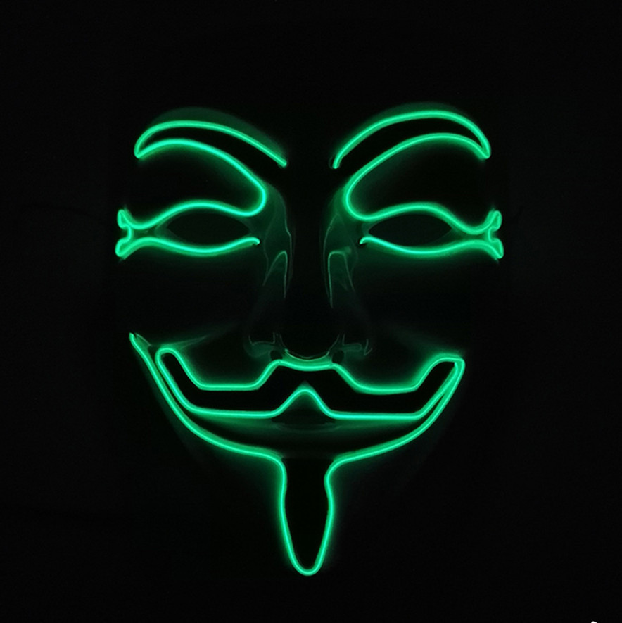 Mặt Nạ Hacker Anonymous LED