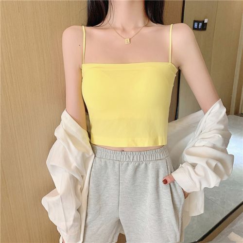 Áo 2 Dây Sợi Bún Croptop  Thun cotton  Dày Tạo Dáng Body Gợi Cảm Adam_fashion